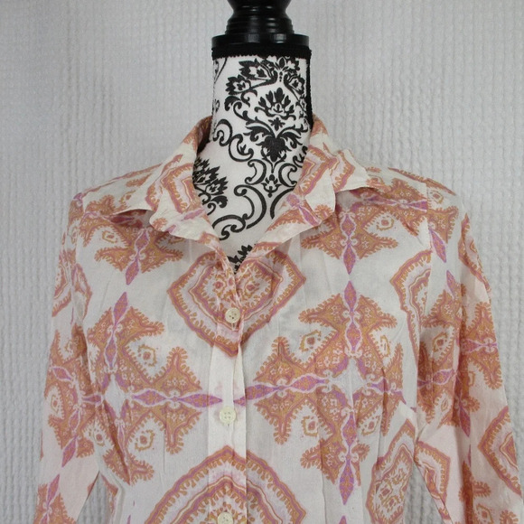 J. CREW Factory Button Down Shirt Size Small - Picture 2 of 8